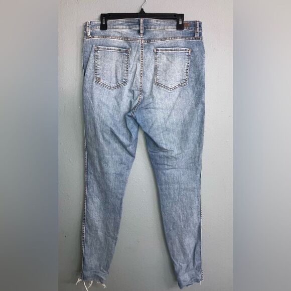 Kut from the Kloth “Fab ab high rise skinny” Blue Women's Jeans size 14 #713 - Picture 2 of 11